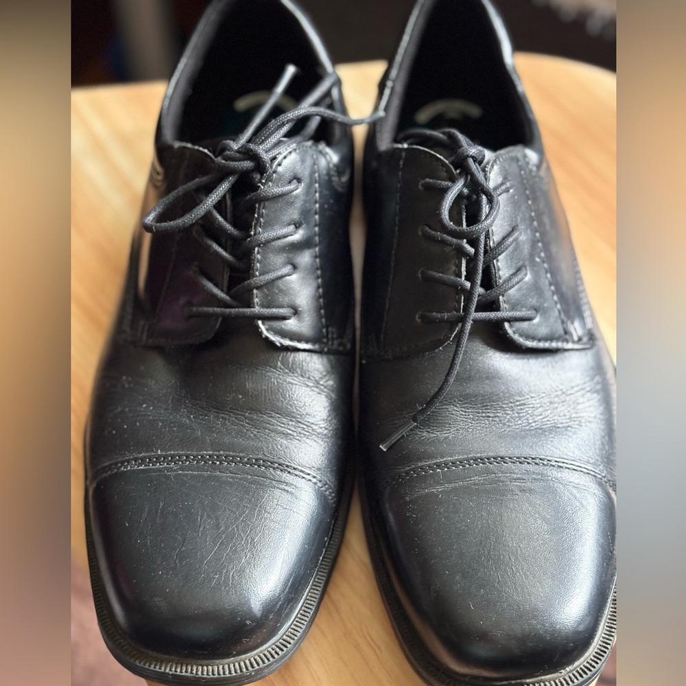 Nunn Bush Confort Black Men’s Leather Shoes Size 11
